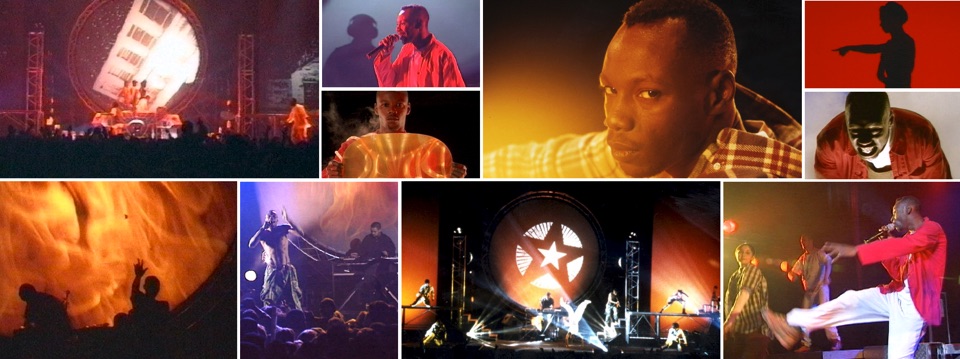 MC Solaar show mis en scène par Serge Marie Aubry